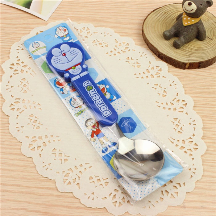 Muỗng tròn inox DORAEMON DOREMON dễ thương cute MON0353 TooYoo