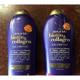 Dầu gội Organix Thick & Full Biotin & Collagen 577ml