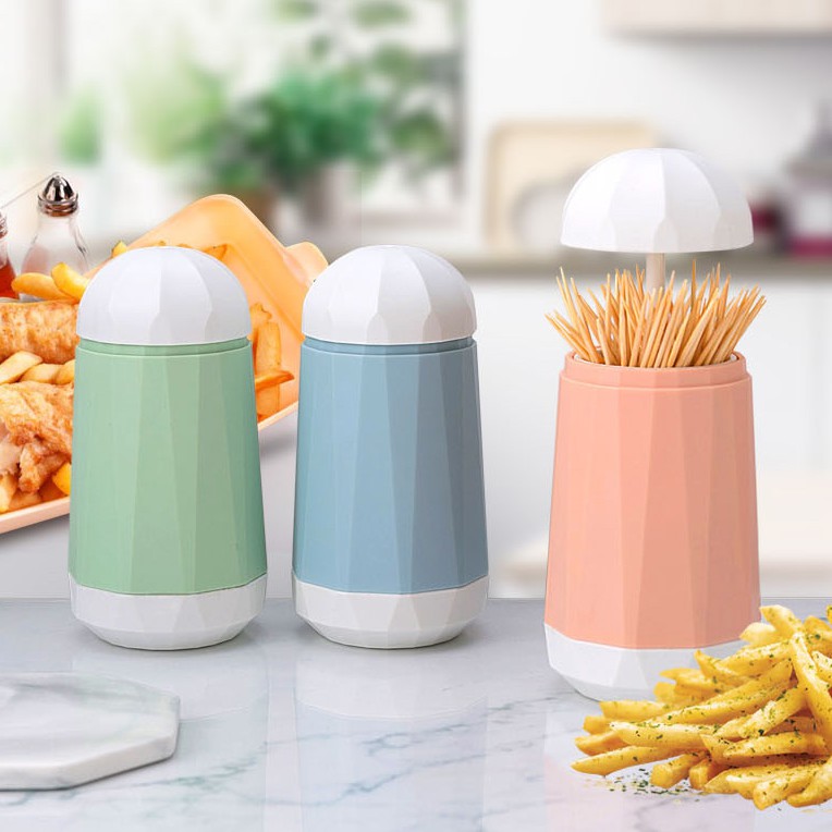 SUPO DEPOT - Hộp đựng tăm xỉa răng  thiết kế hình chiếc fù có nắp đậy có thể thu gọn tiện dụng