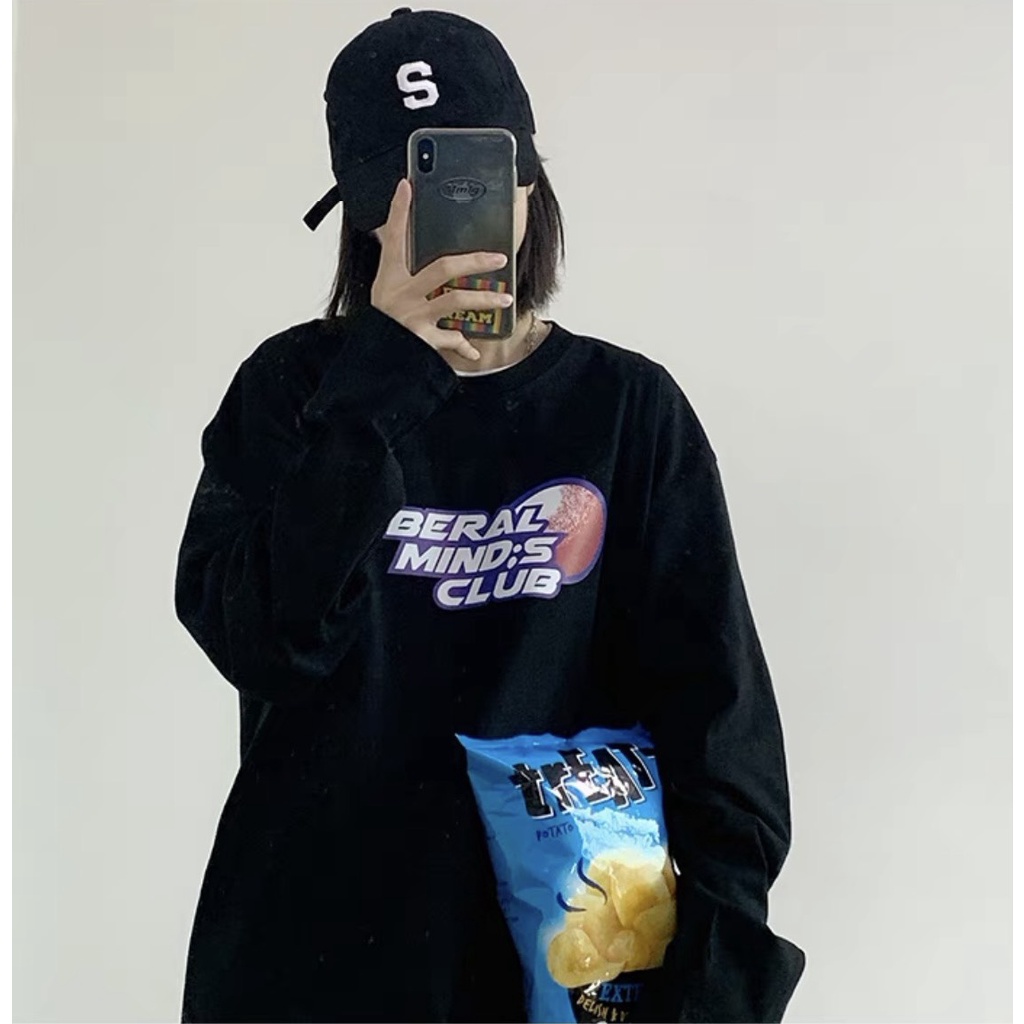 Áo thun tay dài form rộng NEKO.SG, Áo thun Streetwear Ulzzang SWT27
