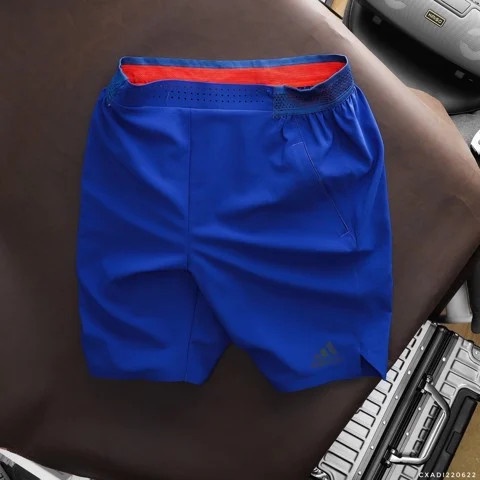 Quần Short Nam Đùi Adidas Dù Đùi Xẻ Đai Màu Hàng Xuất Xịn Cao Cấp Vải Nhẹ Mát - Có Túi Ziper, Có Big Size