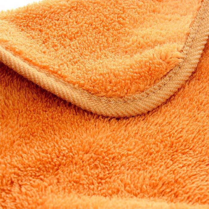 Khăn lau tay, khăn lau bếp vải bông microfiber mềm mịn, thấm hút tốt, có móc treo tiện dụng