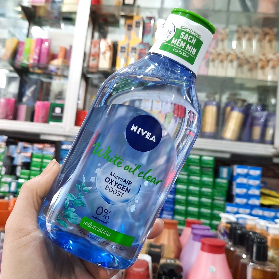 Nước Tẩy Trang Nivea Sáng Da &amp; Kiểm Soát Nhờn Mụn 400ml