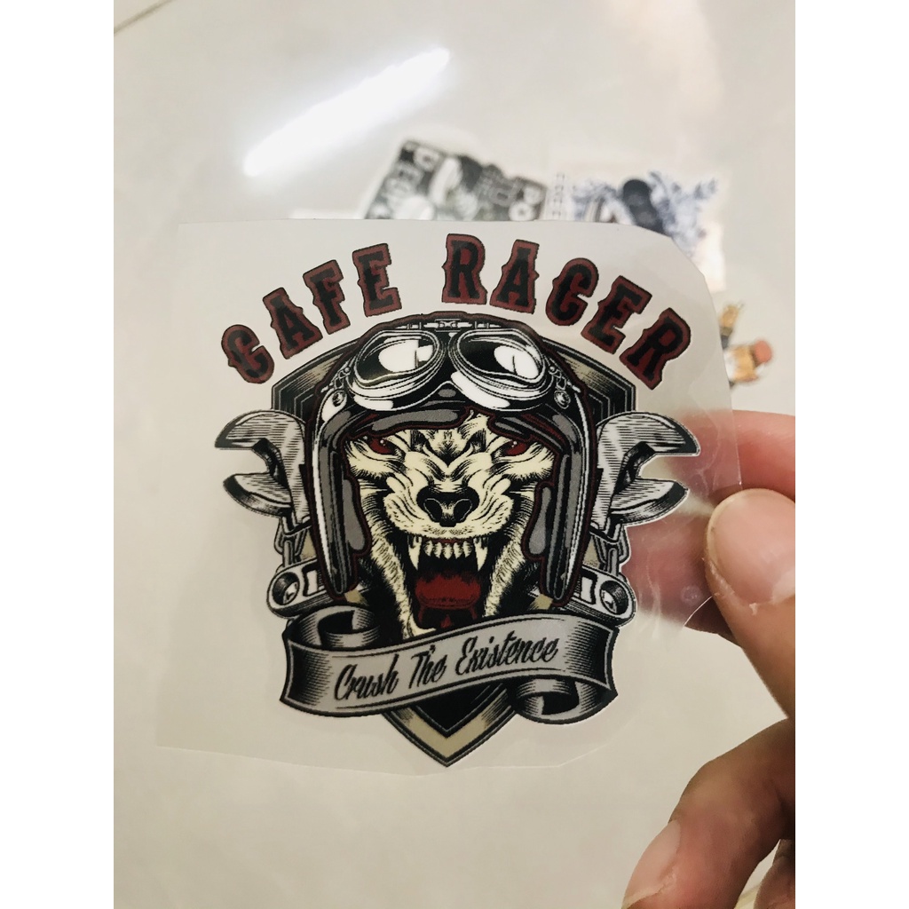 Hình Ủi Nhiệt, Decal Nhiệt KTS - Phong Cách Biker 3 - Harley 2 - Poseidon.est2019