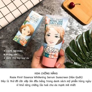Kem chống nắng Rosie