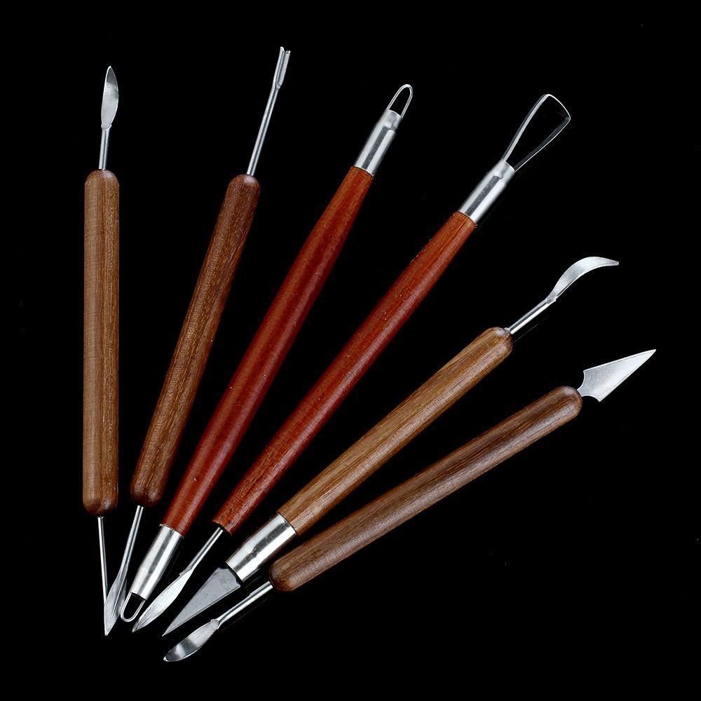 LONTIME 6 cái / bộ eslay esculpting es esainting esood es andle esud escraper esax esarving eshapers