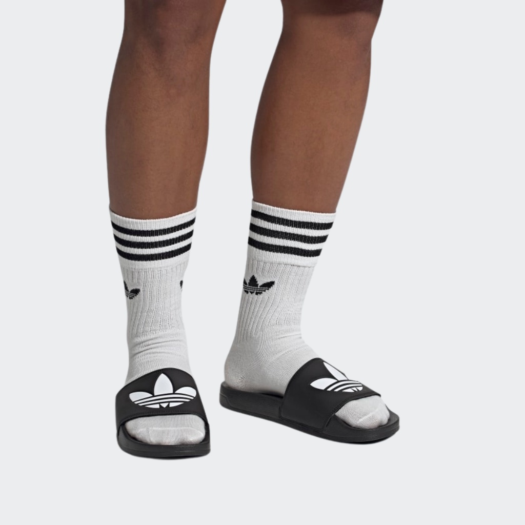 Dép quai ngang nam nữ Adidas Adilette Lite Slides Black/màu đen 2023