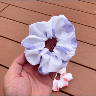 Cột tóc scrunchies pastel