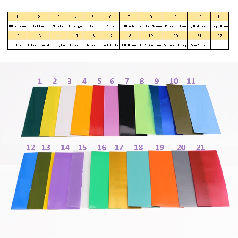 10Meter PVC HEAT SHRINK TUBE Chiều rộng ống co nhiệt PVC 7mm 12mm 15mm 17mm 20mm Bọc phim cách điện Bảo vệ pin Bảo vệ sợi dọc Dây cáp cách điện