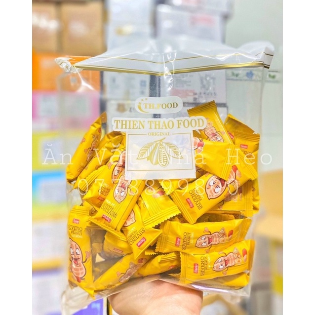 BÁNH SỮA CHUA GIÒN VỊ ĐẬU PHỘNG GÓI 500gr