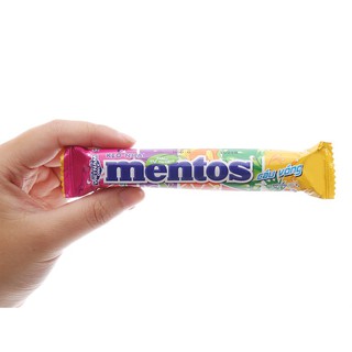 ( Lẻ ) Thỏi kẹo Mentos Cầu Vồng hương trái cây 30gr