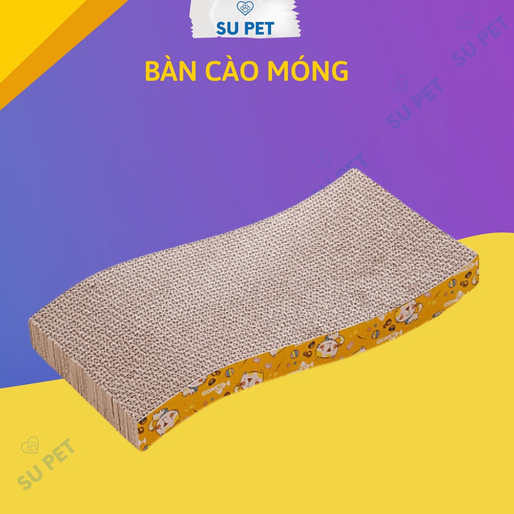 Bàn cào móng cho thú cưng hỗ trợ cào đúng vị trí