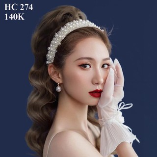 Phụ kiện cưới, hoa cài cô dâu(HC 274)