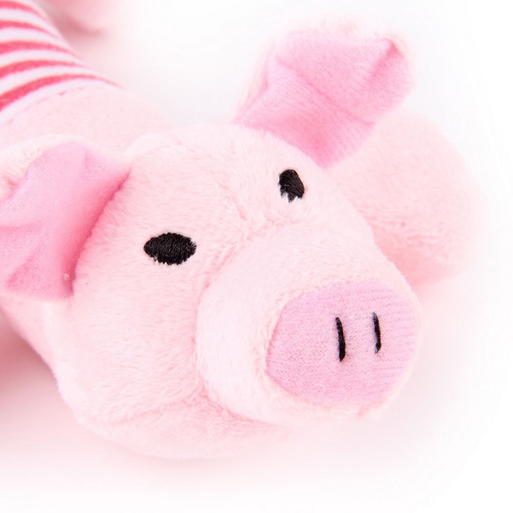 Thú Nhồi Bông Phát Ra Tiếng Kêu Hình Động Vật Đáng Yêu Cho Thú Cưng