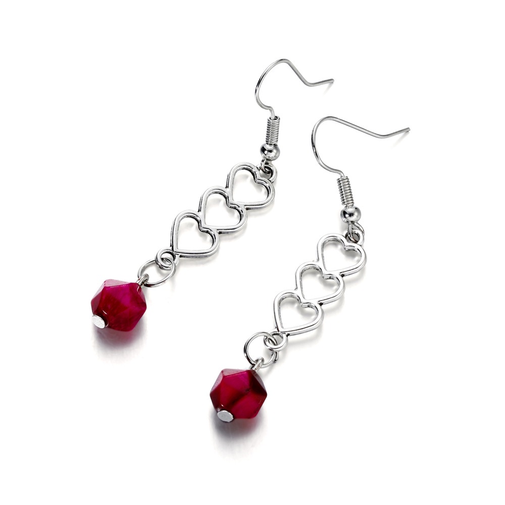 Set 30 mặt dây chuyền ST.KUNKKA thiết kế hình trái tim rỗng thời trang đơn giản