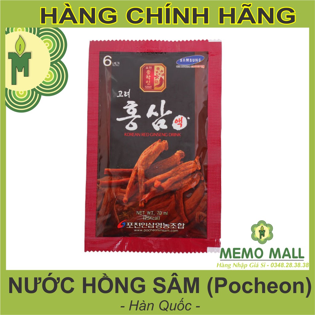 NƯỚC HỒNG SÂM POCHEON HÀN QUỐC