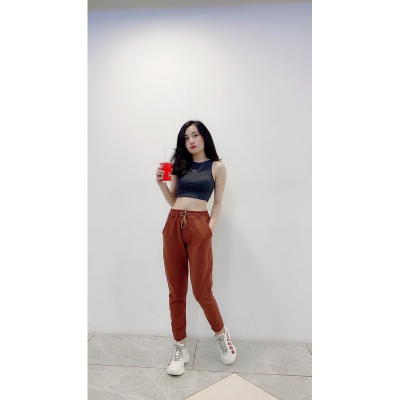 Jogger bo gấu unisex đủ size S M L XL