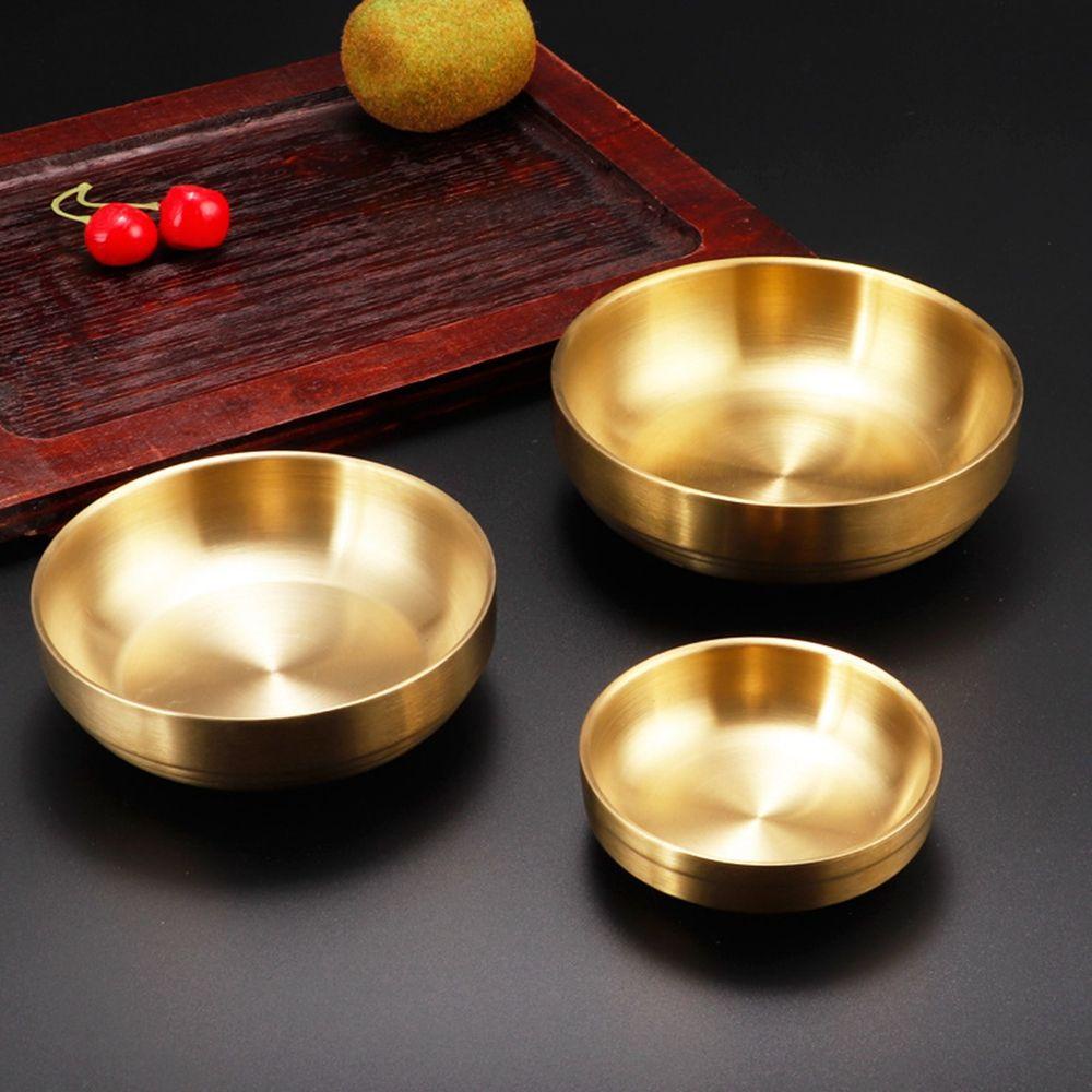 Tô Đựng Thức Ăn Hai Lớp Cách Nhiệt Bằng Thép Không Gỉ 304 Phong Cách Hàn Quốc