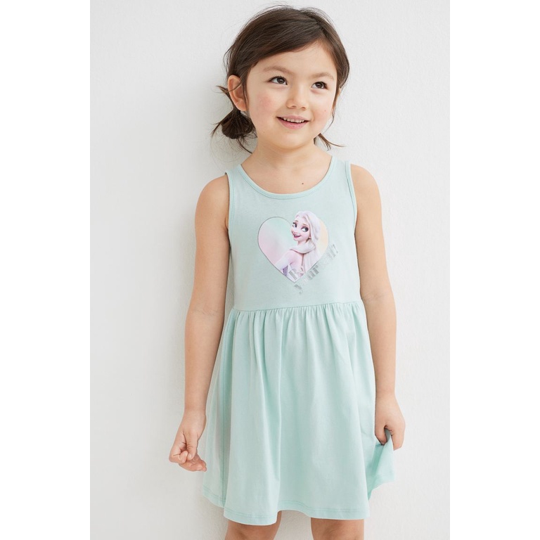 [1-8Y]Set 2 Váy xòe hot 2022 cao cấp HM Auth dành cho bé gái in họa tiết dễ thương