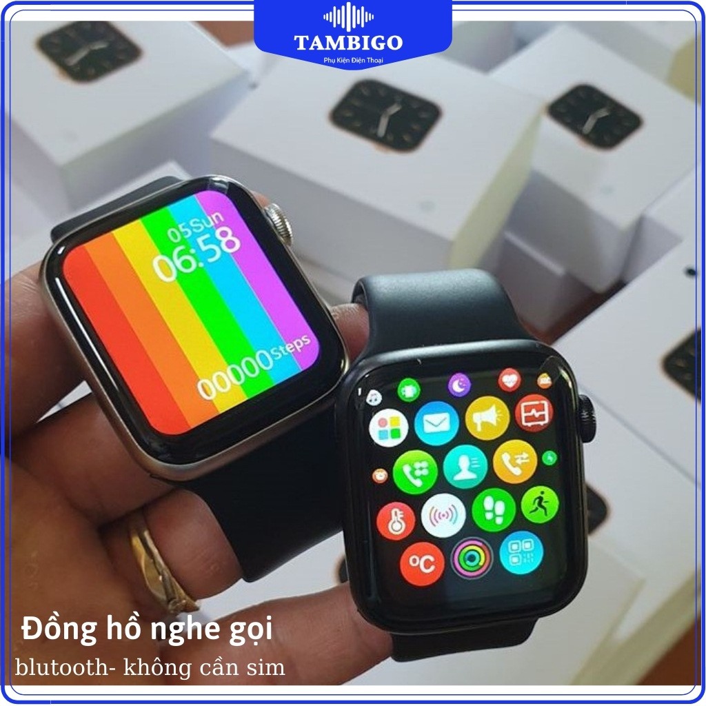 Đồng hồ thông minh nữ w6 , Đồng hồ nghe gọi không cần sim, theo dõi sức khỏe, thay được dây - TAMBIGO #7