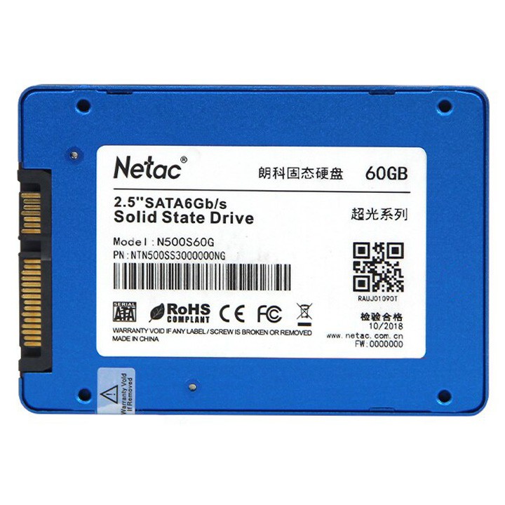 Ổ cứng SSD 2.5 inch SATA Netac N500S N600S 256GB 240GB 160GB 128GB 120GB - bảo hành 3 năm SD12 SD13 SD14 SD15 SD123
