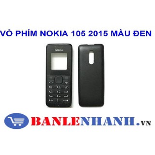VỎ PHÍM NOKIA 105 2015 MÀU ĐEN