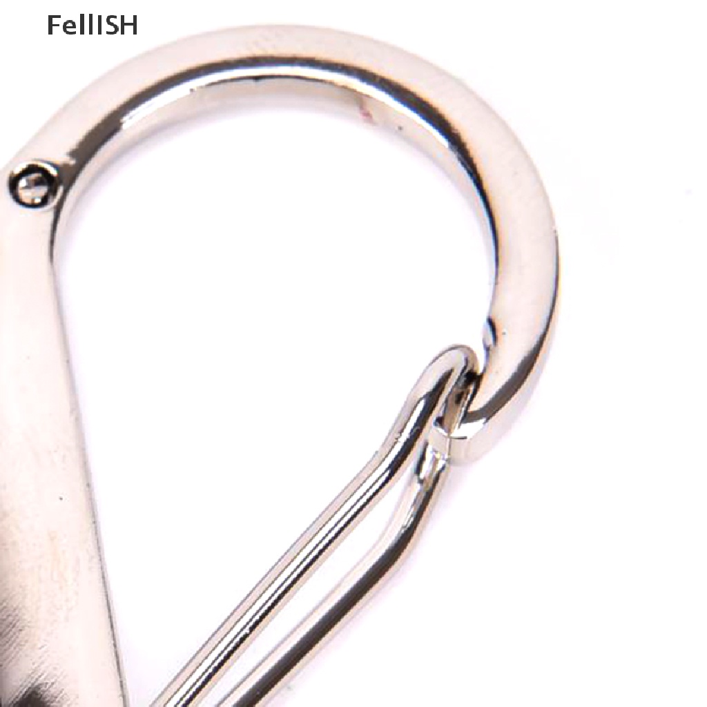 1 Móc Khóa Carabiner Chữ S Bằng Thép Không Gỉ 439br