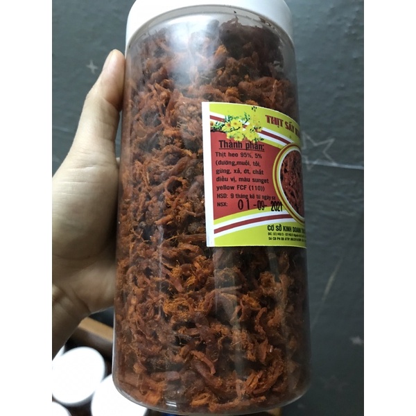 Combo 500g khô gà lá chanh + 500g heo khô cháy tỏi + 500 bò khô sợi