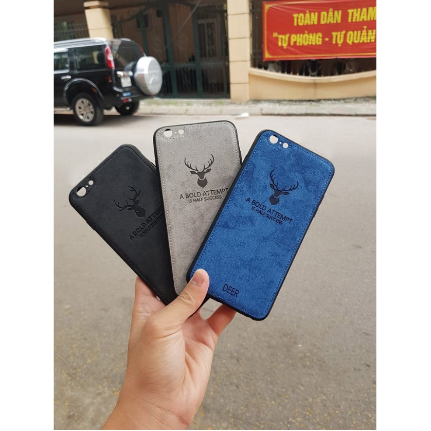 Ốp DEER giả da dể hươu vải bò cho iPhone 6 6s 7 7s 6 Plus 7 Plus 8 Plus iPhone X XS XR XS MAX 11 pro 12 promax mini n32 | WebRaoVat - webraovat.net.vn