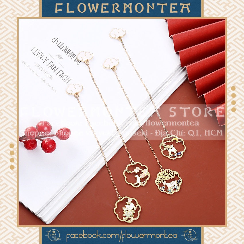 Thẻ Đánh Dấu Sách | Bookmark Dây Kim Loại - Cổ Phong 04