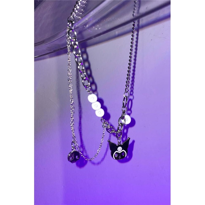 Dây chuyền phối hạt phong cách hip hop cá tính 19A1211