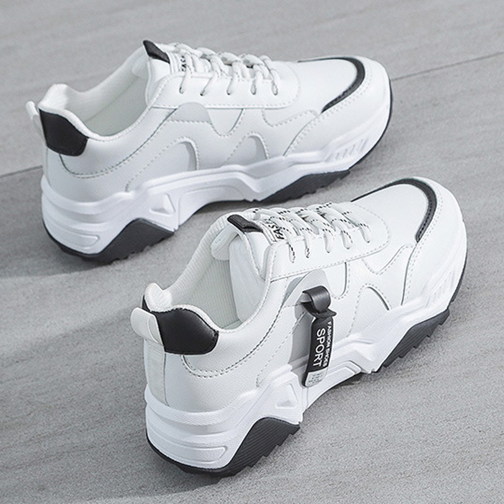 Gìày thể thao nữ ulzzang (SE03) phong cách Hàn Quốc 2021, giày sneaker nữ trẻ trung