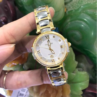 Đồng hồ nữ SUNRISE 9801AADM full hộp thẻ chính hãng, Kính Sapphire chống xước