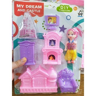 Bộ đồ chơi búp bê cho bé 3 tuổi