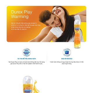 Gel bôi trơn Durex Play Warming 100ml