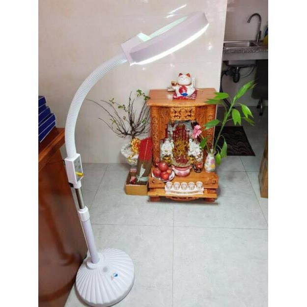 Đèn led 120 bóng siêu sáng dành cho spa, phun xăm, nối mi ( Chân Nhẹ, chân nặng )