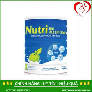 Sữa nutribio all in one số 1 900g