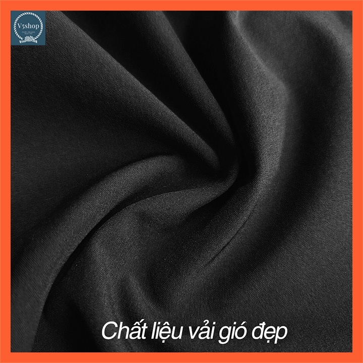 Quần đùi nam thể thao mặc nhà ống rộng vải gió dù thoải mái thoáng nhẹ QĐ7