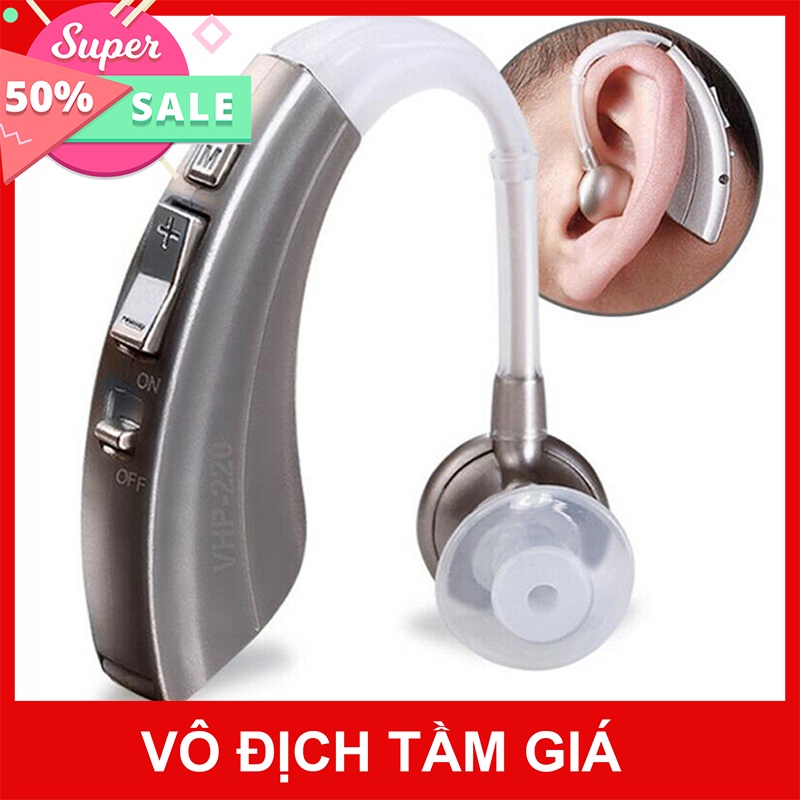 Máy trợ thính, tai nghe trợ thính, máy trợ thính cho người già, máy trợ thính không dây VHP-220