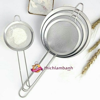 TLB - Rây bột inox cầm tay siêu mịn có nhiều size