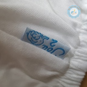 (J16QN) QUẦN NGẮN COTTON TRẮNG VIỀN CO BÉ 3-11kg - JOU (katydang)