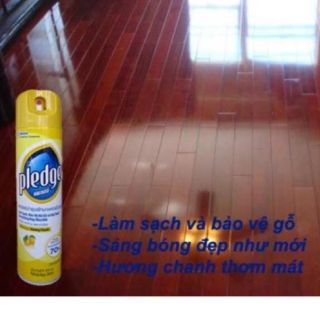 Chai xịt đánh bóng gỗ Pledge 330ml ( hương chanh )