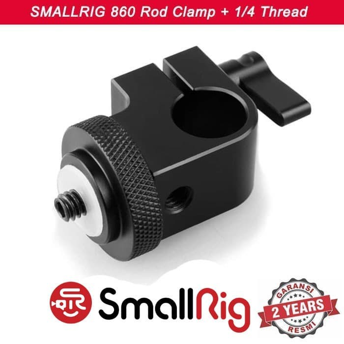 SMALLRIG Bộ Kẹp 15mm + 1 / 4 Lỗ 860 Cho Máy Ảnh Dslr