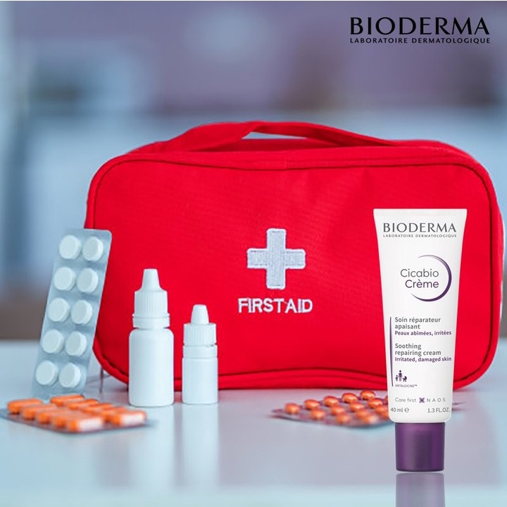 Kem Dưỡng Bioderma Tím Phục Hồi Da Bioderma Cicabio Crème 40ml - Khongcoson