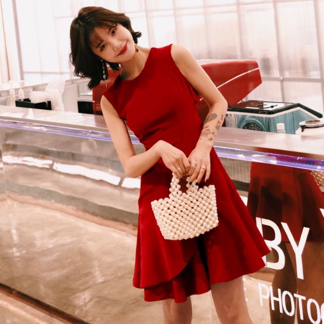 [Mã BMBAU50 giảm 50K đơn 150K] ZERASY - Đầm xòe đuôi cá phối bèo duyên dáng | BigBuy360 - bigbuy360.vn