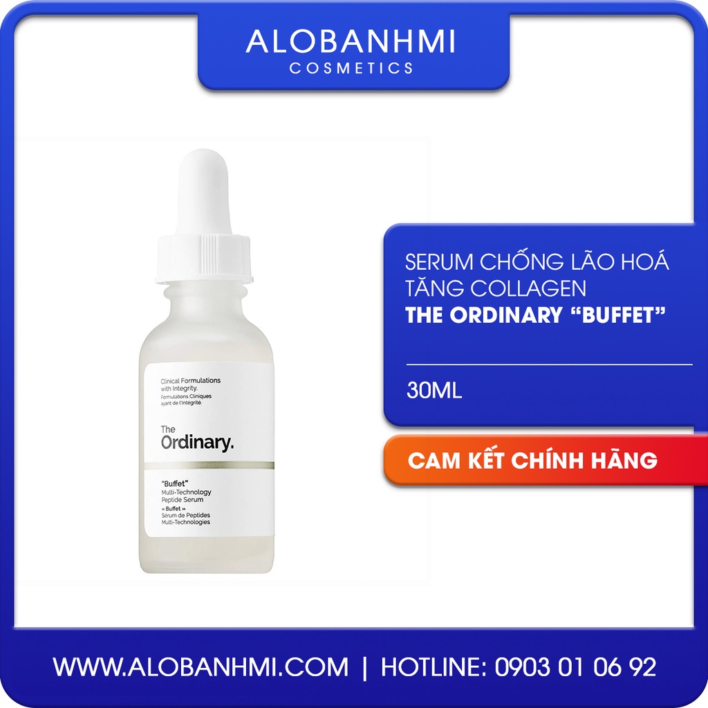 Serum chống lão hoá, tăng collagen The Ordinary Buffet 30ml
