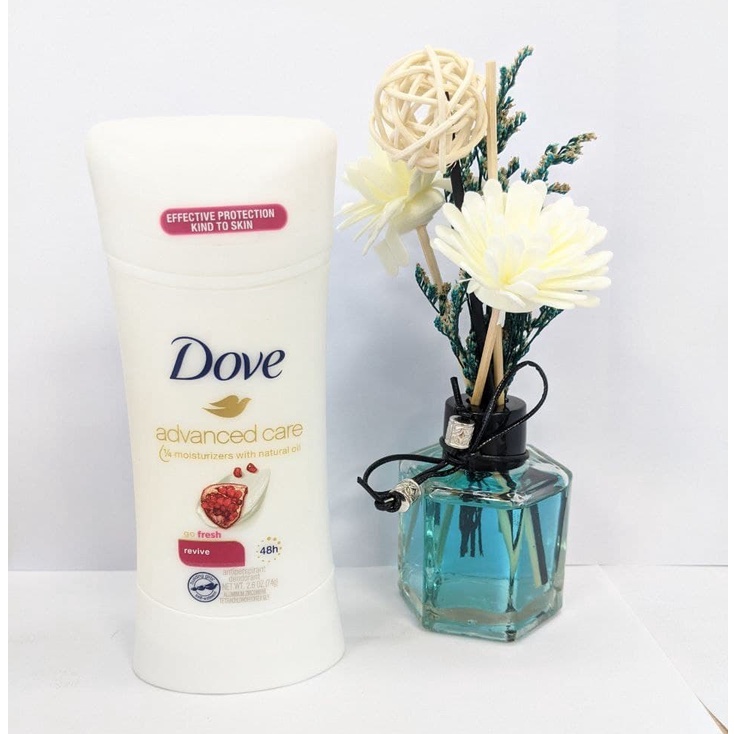 Lăn Khử Mùi Dove Advanced Care Revive 48h 74g (Hương Lựu và Dưa leo) Lăn nách nữ Dove Advanced