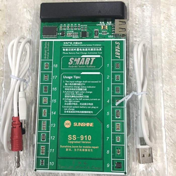 Bộ SS910 kích hoạt và sạc pin nhanh cho Android