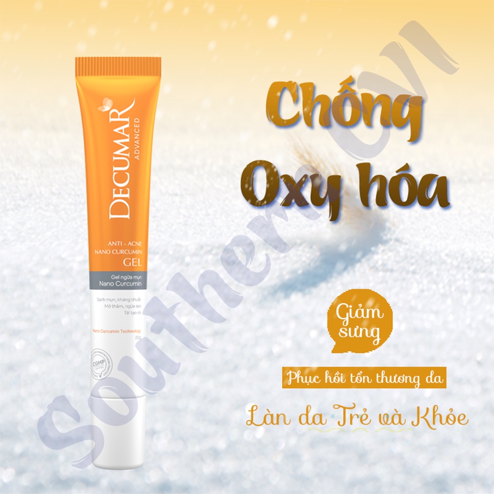 Gel Ngừa Mụn Decumar Advanced 20G