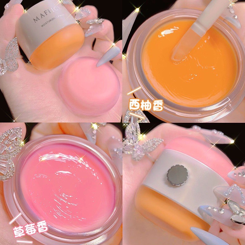 2 Trong 1 - Son dưỡng chống thâm môi maffick, thơm mùi đào & cam | BigBuy360 - bigbuy360.vn